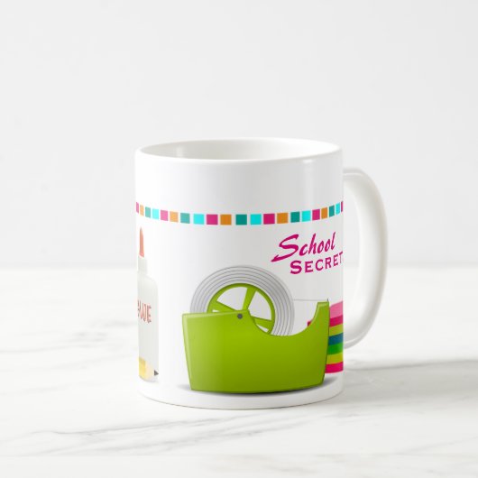 Coffee Mug Schulsekretärs Kaffeetasse (VorderseiteRechts)