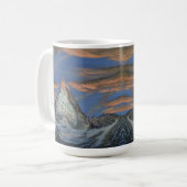 Coffee Mug - "The Matterhorn At Sunset" Kaffeetasse (Vorderseite Links)
