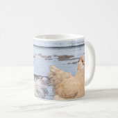 Coffee Mug Two Chickens Mug Kaffeetasse (VorderseiteRechts)