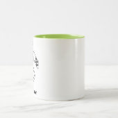 Coffee Mug, "Un Cafecito Por Favor", cute design Zweifarbige Tasse (Mittel)