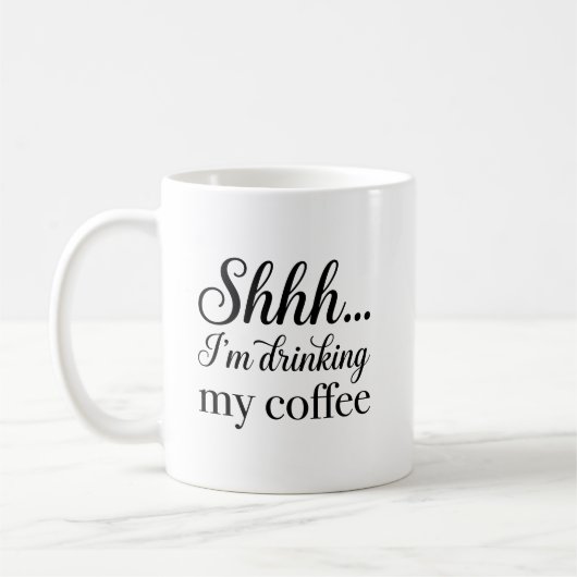 Coffee Mug Unique Gift for coffee lovers Kaffeetasse (Links)