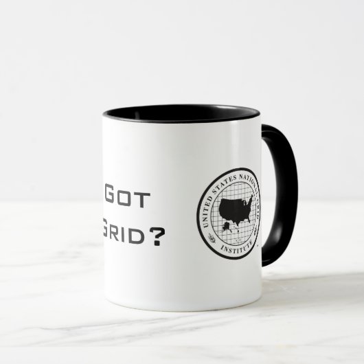 Coffee Mug - USNG Institute Tasse (VorderseiteRechts)