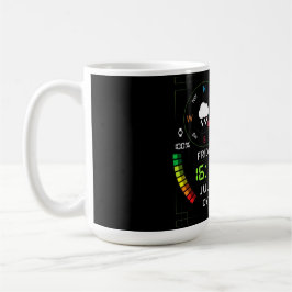 Coffee Mug with a Humorous Digital Design Kaffeetasse