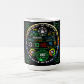 Coffee Mug with a Humorous Digital Design Kaffeetasse (Mittel)