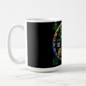 Coffee Mug with a Humorous Digital Design Kaffeetasse (Links)