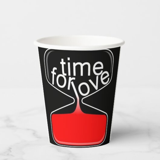 Coffee Mug with a Humorous Digital Design Pappbecher (Vorderseite)