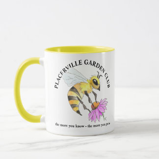 Coffee Mug with Bee design Tasse
