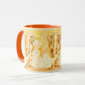 Coffee Mug with elephants, zoo animals Tasse (Vorderseite Links)