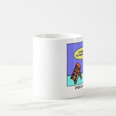 Coffee Mug With Hilarious Pun (Step Ladder) Kaffeetasse (Mittel)
