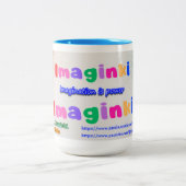 coffee mug zweifarbige tasse (Mittel)