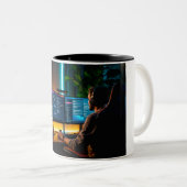 Coffee mugs for programmers. zweifarbige tasse (VorderseiteRechts)