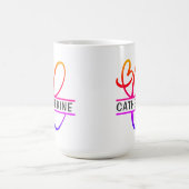 Coffee-Mugs für die Herz-Monogramm-Serie - Buchsta Kaffeetasse (Mittel)