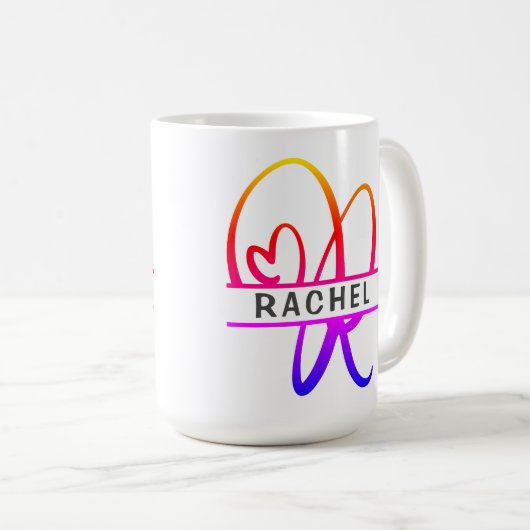Coffee Mugs - Letter R Kaffeetasse (VorderseiteRechts)