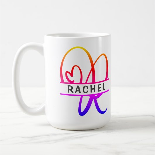 Coffee Mugs - Letter R Kaffeetasse (Links)