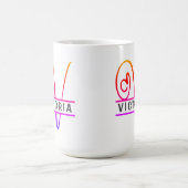 Coffee Mugs - Letter V Kaffeetasse (Mittel)