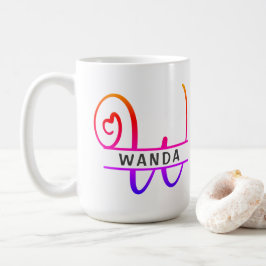 Coffee Mugs - Letter W Kaffeetasse