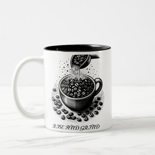 coffee mugs zweifarbige tasse (Links)