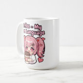 Coffee My Love Language Kaffeetasse (Vorderseite Links)