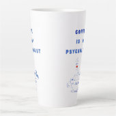 Coffee, My Quiet Therapist Milchtasse (Vorderseite)