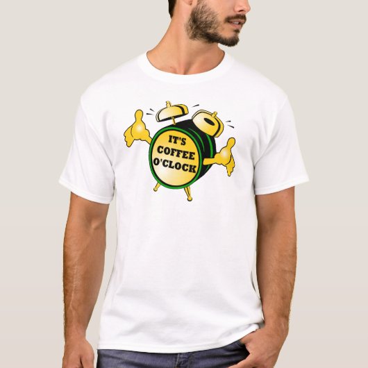 Coffee O'clock T-Shirt (Vorderseite)
