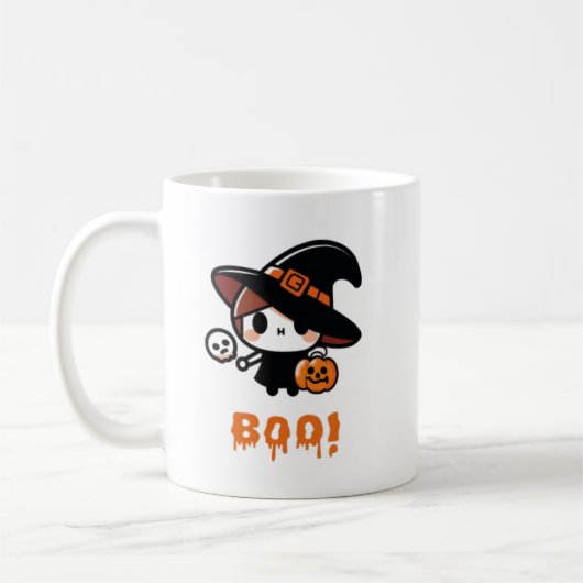 Coffee or tea mug (cup) Halloween Kaffeetasse (Links)