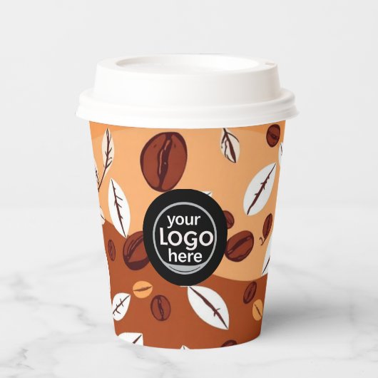 Coffee Paper Cup für kundenspezifische Logos 8oz Pappbecher (Vorderseite)