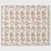 Coffee Party Geschenkpapier Set 3 (Flach)