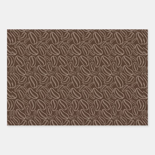 Coffee Party Geschenkpapier Set 3 (Vorderseite)