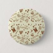 Coffee pattern button (Vorderseite)