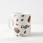 Coffee pattern kaffeetasse (Vorderseite Links)