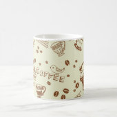Coffee pattern kaffeetasse (Mittel)