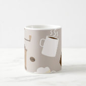 Coffee pattern kaffeetasse (Mittel)