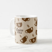 Coffee pattern kaffeetasse (Vorderseite Links)
