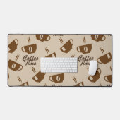 Coffee pattern schreibtischunterlage (Tastatur & Maus)