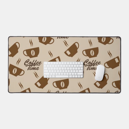 Coffee pattern schreibtischunterlage (Tastatur & Maus)