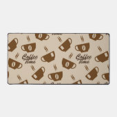 Coffee pattern schreibtischunterlage (Vorderseite)
