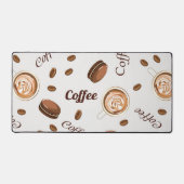 Coffee pattern schreibtischunterlage (Vorderseite)