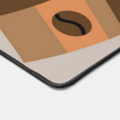 Coffee pattern schreibtischunterlage (Ecke)