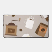 Coffee pattern schreibtischunterlage (Vorderseite)