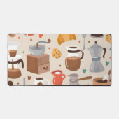 Coffee pattern schreibtischunterlage (Vorderseite)