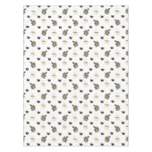 Coffee Pattern with Beans, Cups, and Coffee trees Tischdecke (Vorderseite)
