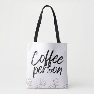 "Coffee Person" Totbeutel für Kaffeeliebhaber Tasche
