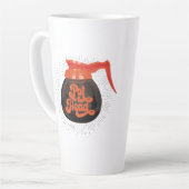 (Coffee) Pot Head Latte Mug Milchtasse (Linke Ecke)