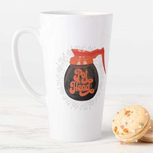 (Coffee) Pot Head Latte Mug Milchtasse (Beispiel)