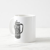 Coffee Pot Head - Lustiger Kaffee Combo Kaffeetasse (Vorderseite Links)
