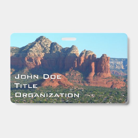 Coffee Pot Rock I in Sedona Arizona Ausweis (Vorderseite)