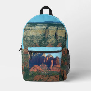 Coffee Pot Rock I in Sedona Arizona Bedruckter Rucksack