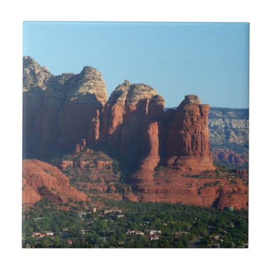 Coffee Pot Rock I in Sedona Arizona Fliese (Vorderseite)