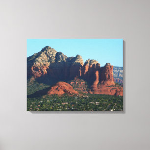 Coffee Pot Rock I in Sedona Arizona Leinwanddruck