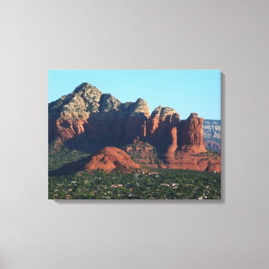 Coffee Pot Rock I in Sedona Arizona Leinwanddruck (Vorderseite)